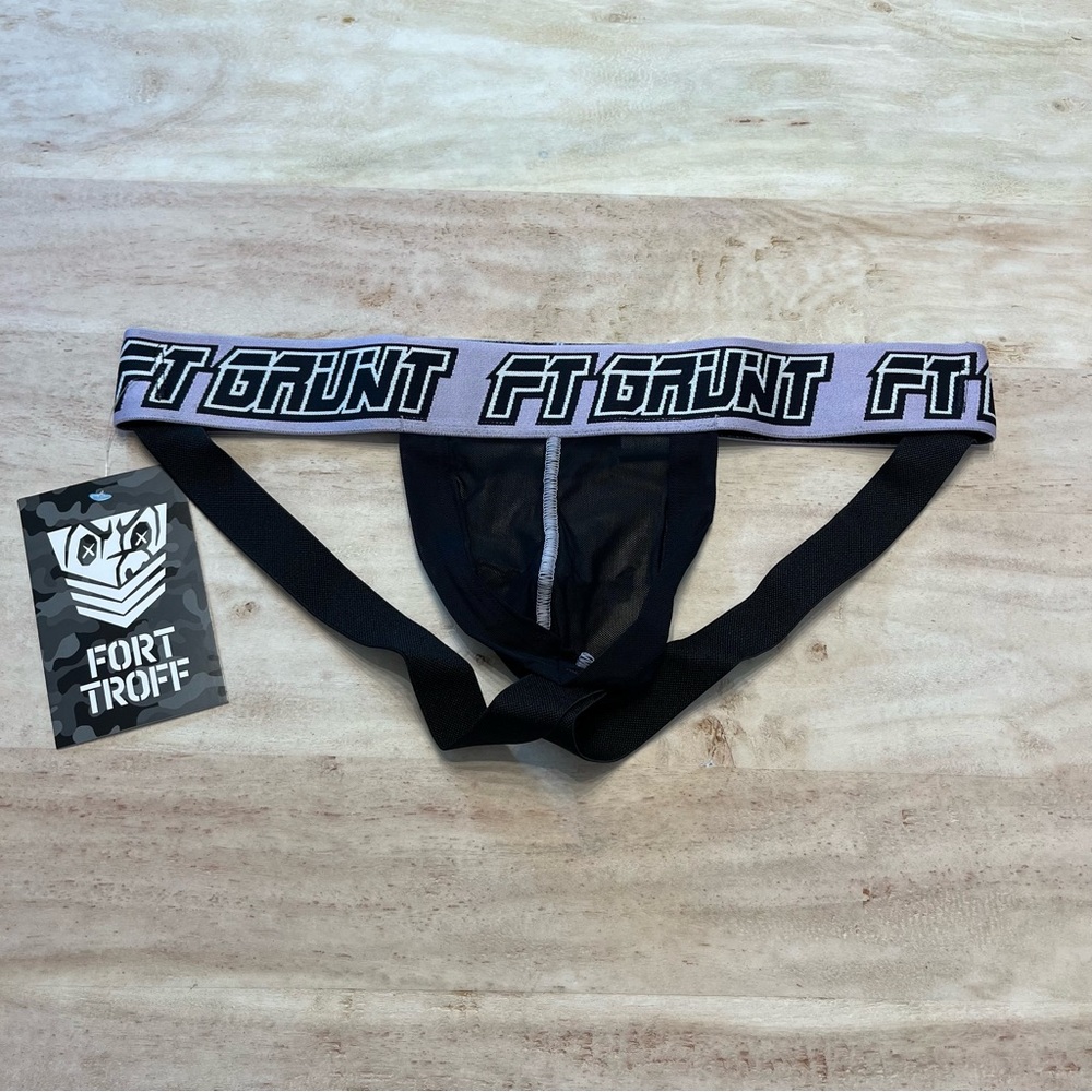 FORT TROFF Semi-Sheer Shadow Jock Jockstrap Underwear